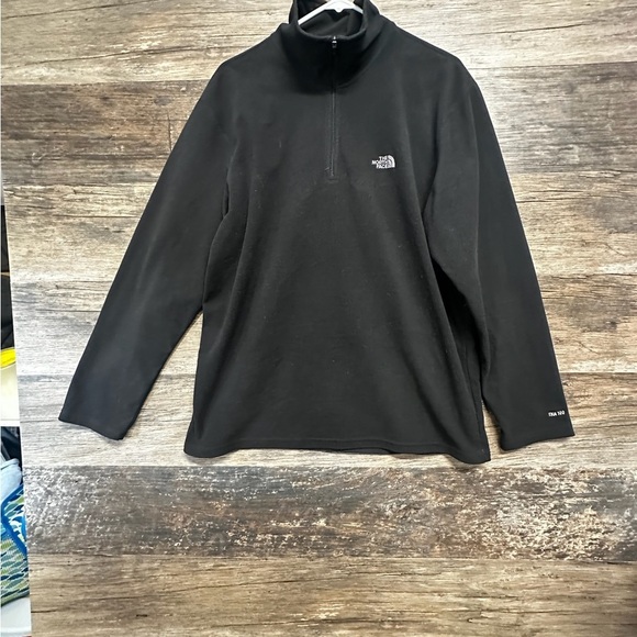 The North Face Other - The North Face Black Quarter-Zip Fleece Mens Pullover